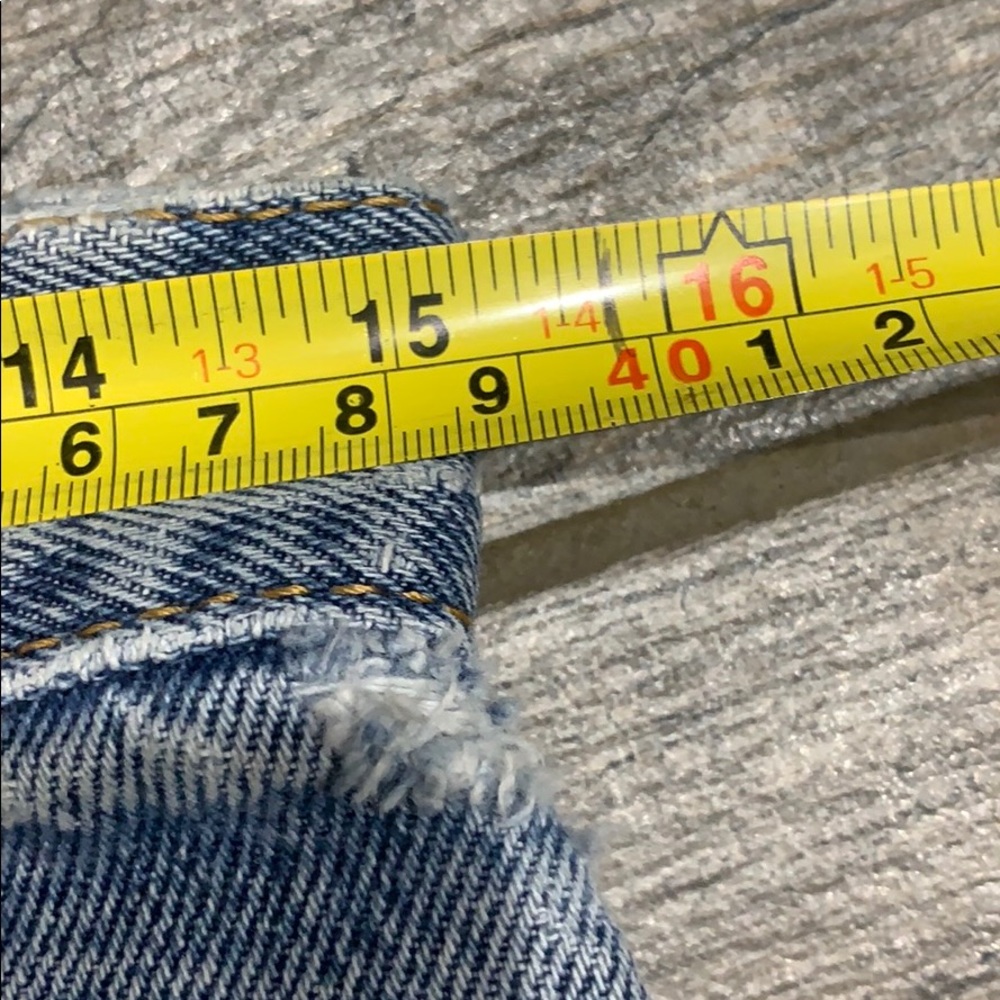 Vintage Levi’s shorts furst of a kind blue distres - Picture 7 of 8
